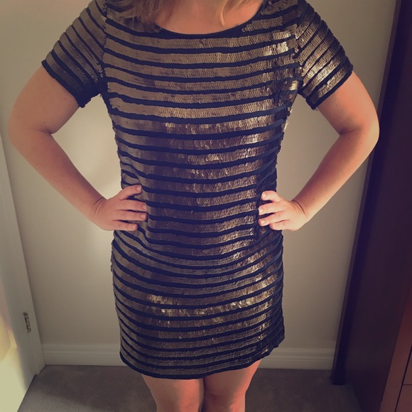 French Connection Beaded Shift Dress - Picture 1 of 7